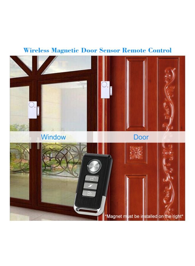 Wireless Magnetic Remote Controlled Door Sensor White 10.3x3.5x5.9cm - Image 2