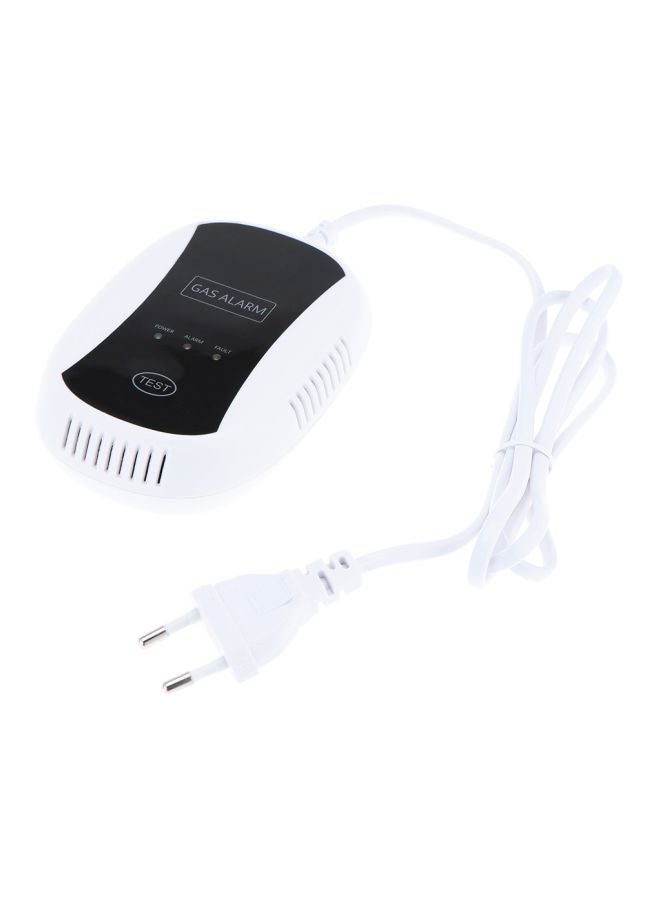 Gas Leakage Alarm White/Black 12.5x5.6x12.2cm - Image 1