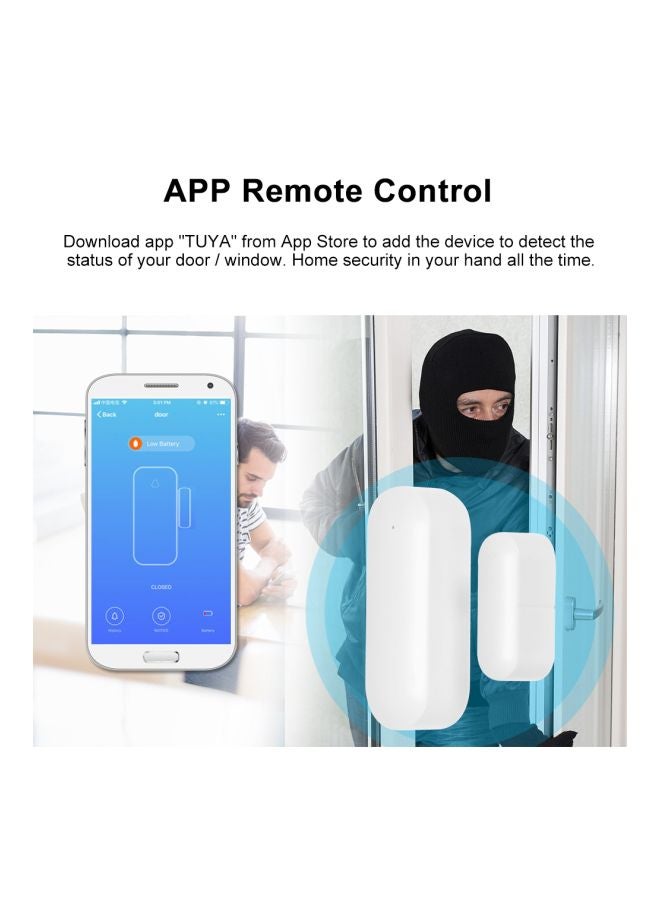 Wi-Fi Door And Window Sensor White 8.5x2.5x5.5cm - Image 4