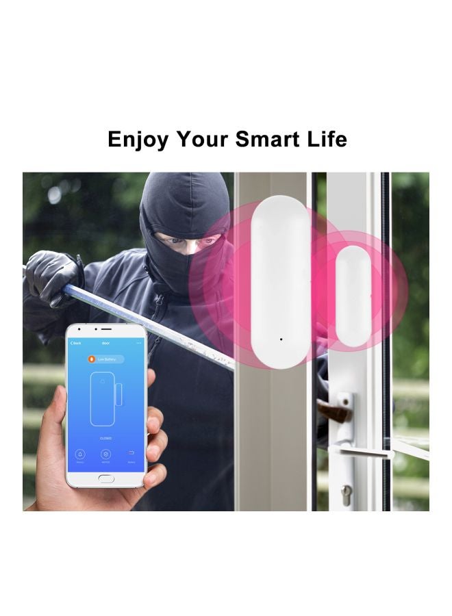 Wi-Fi Door And Window Sensor White 8.5x2.5x5.5cm - Image 5