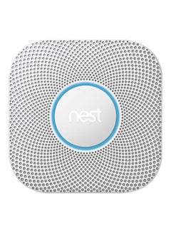 Nest Protect Pro (2nd Gen) Smoke/Carbon Monoxide Battery Alarm White/Blue 7inch 