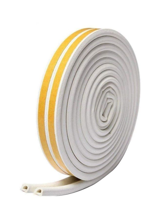 AIWANTO Self-Adhesive Door Sealing Strip White - Image 1