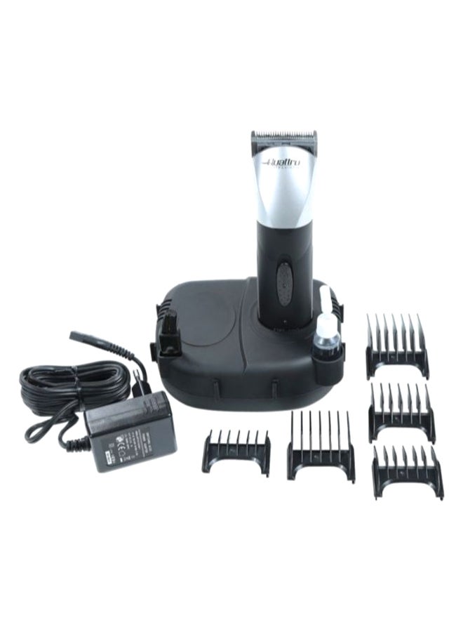 Quattro 9-Piece Professional QP600 Cordless Clipper Kit Black - Image 1