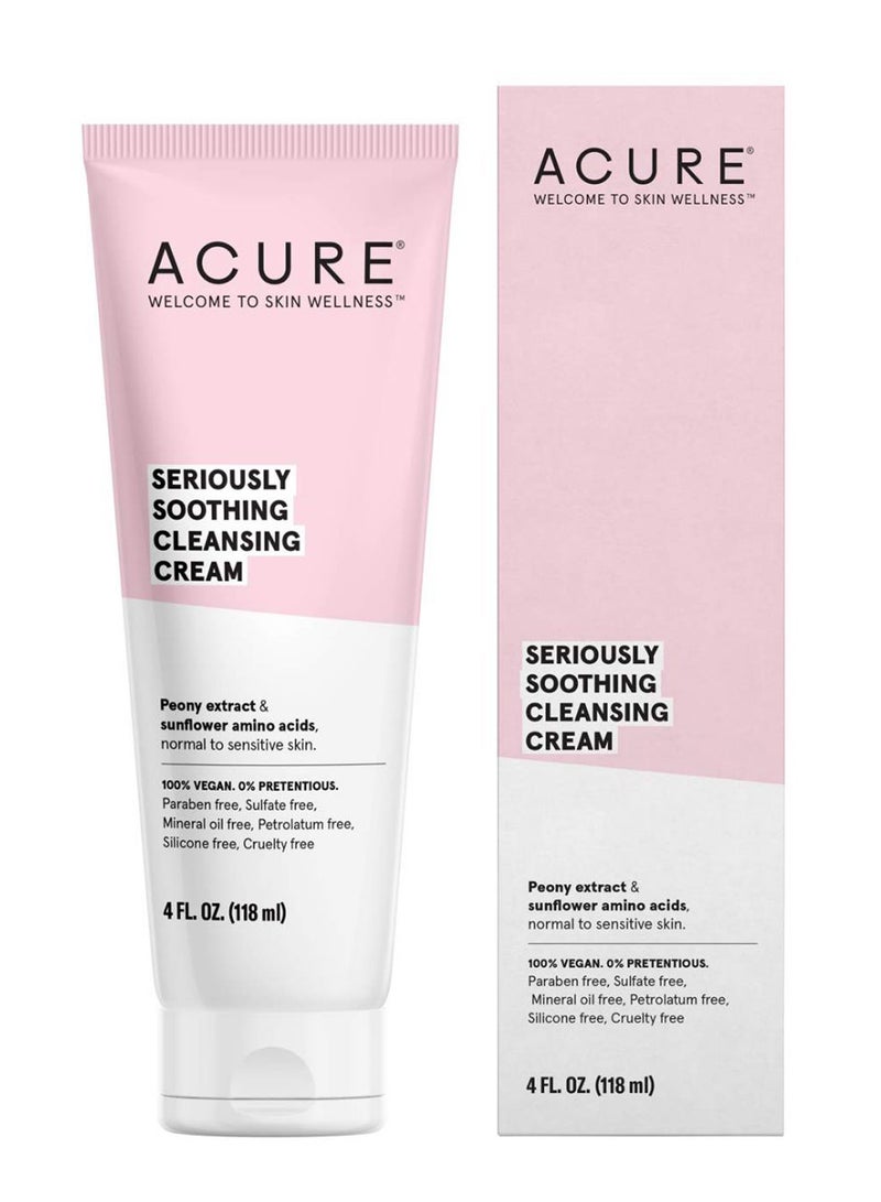 Acure - Seriously Soothing Cleansing Cream 4Fluid Ounce - Image 1