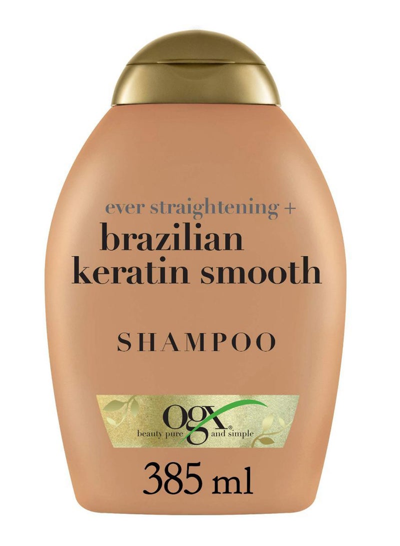 Ogx - Brazilian Keratin Smooth Shampoo 385ml - Image 1