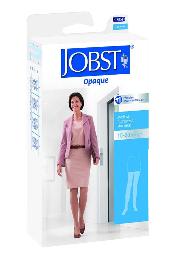 JOBST Medical Compression Thigh High Open Toe Socks - Image 2