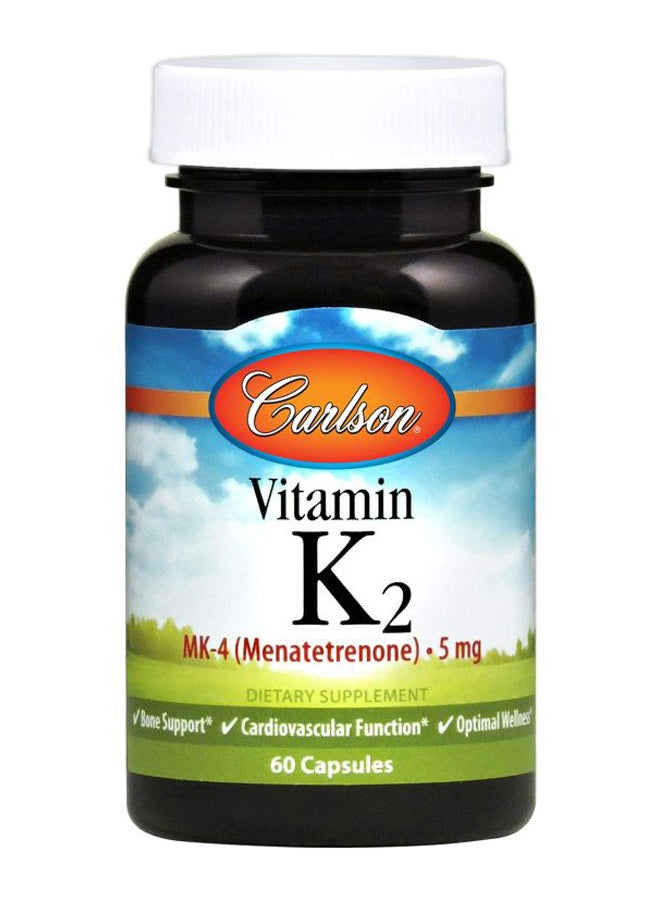كارلسون مكمل غذائي بفيتامين K2 - عدد 100 كبسولة - Image 1