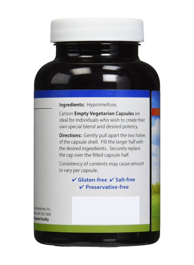كارلسون كبسولات نباتية فارغة - 200 كبسولة - Image 2