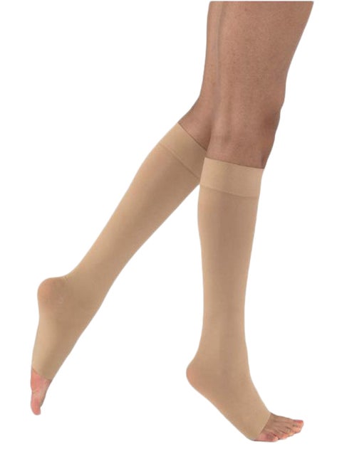 Knee High Open Toe Compression Socks