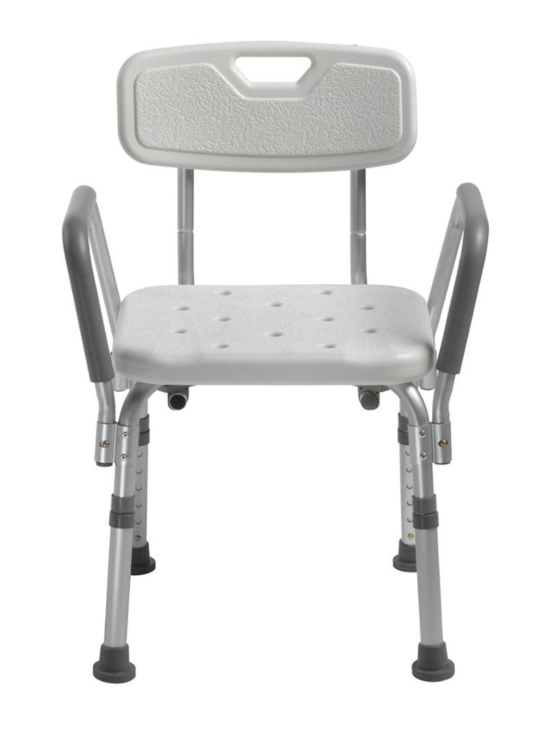 Drive Medical Padded Back And Arms Knock Down Bath Chair 