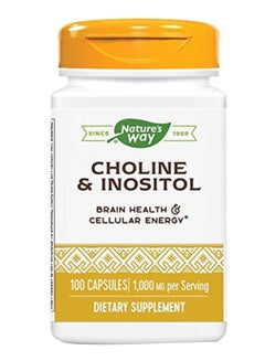 Choline And Inositol - 100 Capsules 500 mg