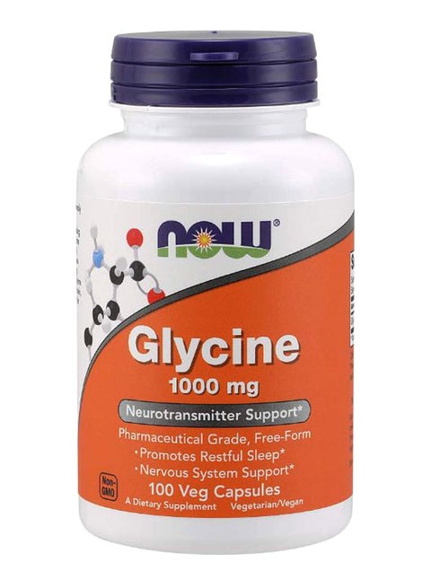 Glycine Dietary Supplement - 100 Veg Capsules