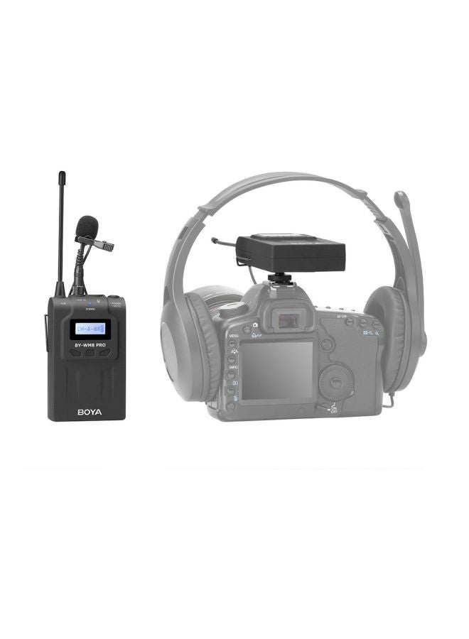 BOYA BY-WM8 Pro-K1 UHF Wireless Microphone System LU-D6225 Black - Image 4