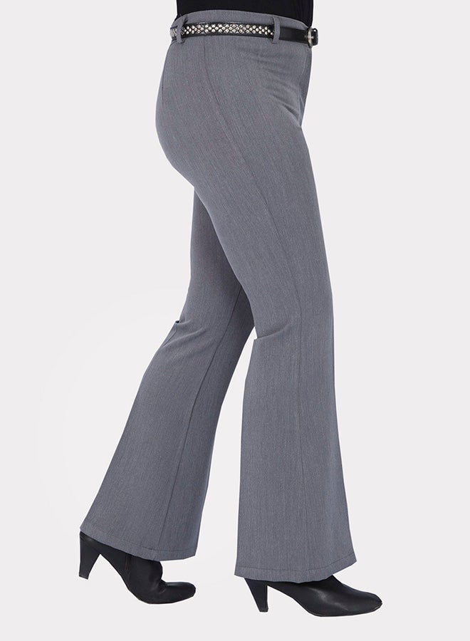 Smoky Egypt Bell Bottom Pants Grey - Image 2