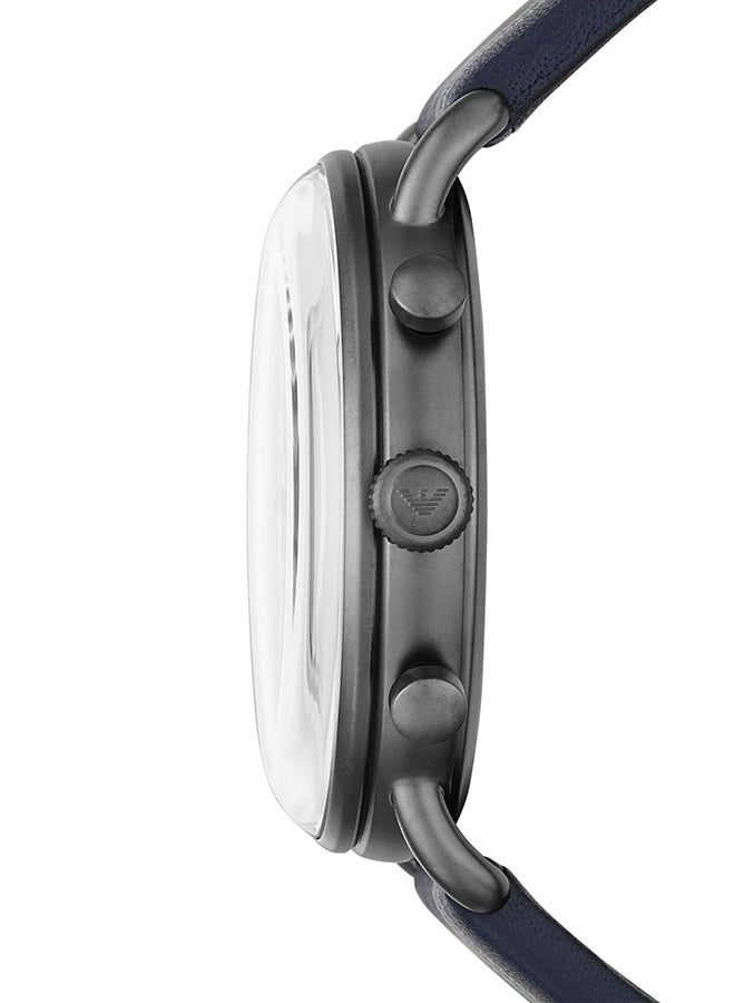 EMPORIO ARMANI Men's Leather Analog Wrist Watch AR11202  - Image 3