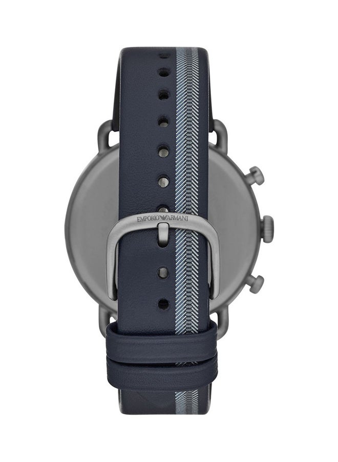 EMPORIO ARMANI Men's Leather Analog Wrist Watch AR11202  - Image 2