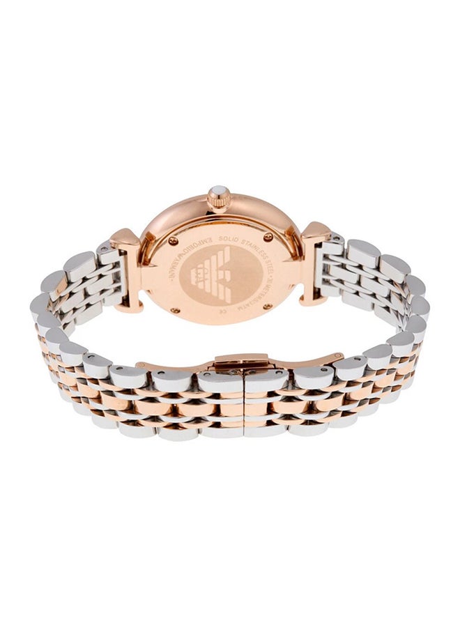 EMPORIO ARMANI Women's Metal Analog Wrist Watch AR1683  - Image 2