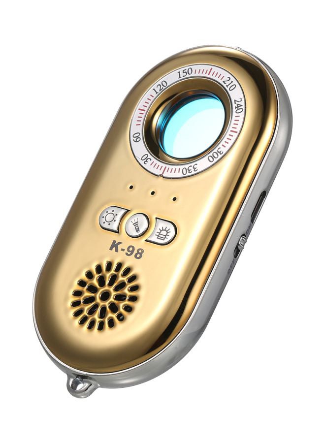 Portable Hidden Camera Detector Gold/Silver 12.2x6.5x3.5centimeter  - Image 1