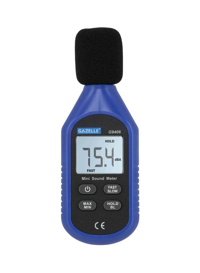 Gazelle Sound Level Meter Black/Blue