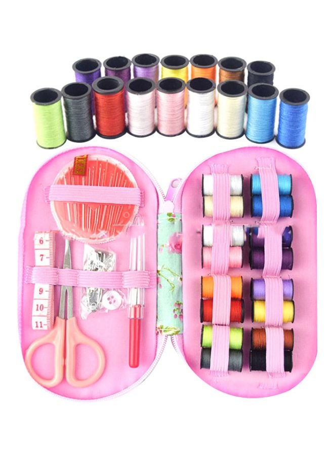 AMERTEER - Sewing Kit Pink/Silver 9inch - Image 1