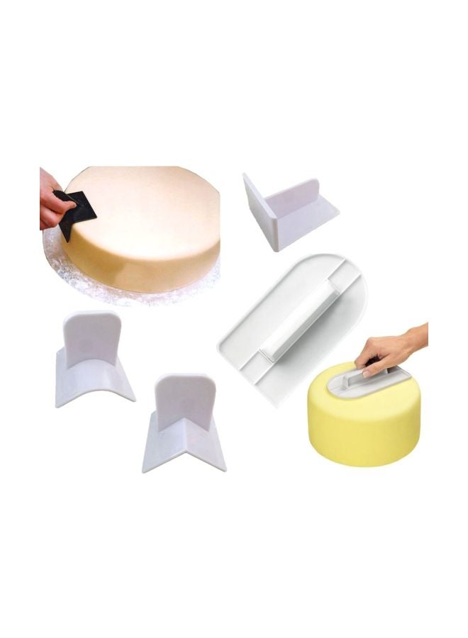 15-Piece Cake Decorating Tool Set White/Orange - Image 5