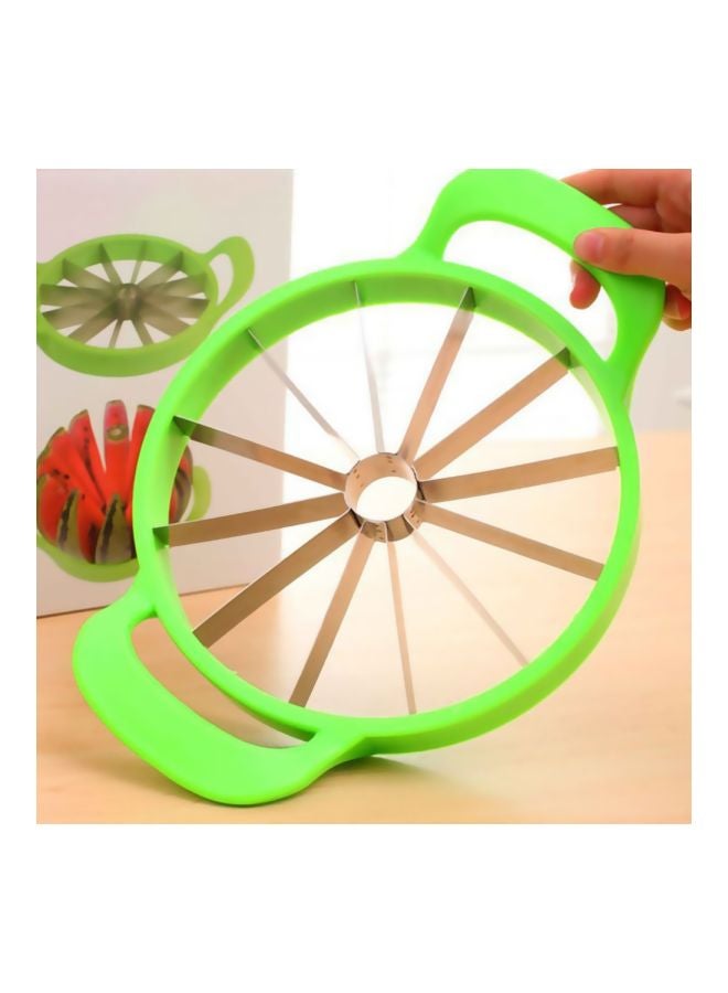 قطاعة بطيخ متعددة الاستخدامات أخضر/فضي 25x33.5سم - Image 2