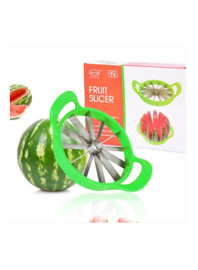 قطاعة بطيخ متعددة الاستخدامات أخضر/فضي 25x33.5سم - Image 4