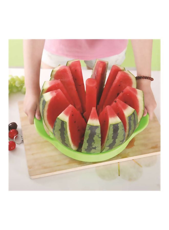 قطاعة بطيخ متعددة الاستخدامات أخضر/فضي 25x33.5سم - Image 3
