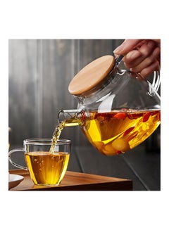 Generic Heat Resistant Tea Pot Clear 125x135x87mm  - Image 5