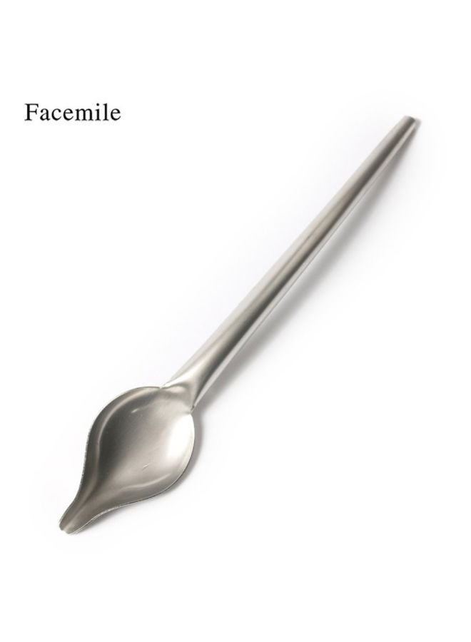 Pack Of 2 Stainless Steel Chocolate Coffee Spoon Set Silver 22x4x4cm  - Image 5