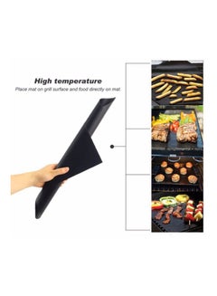 Generic Non-Stick Grill Mat Black  - Image 4
