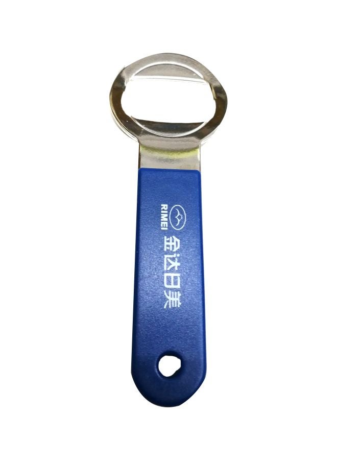 BITA Steel Bottle Opener Blue/Silver 10.5cm  - Image 1