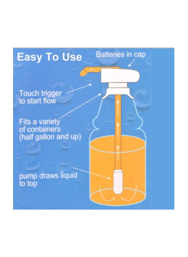 The Magic Tap - Automatic Water Dispenser White 6x12x14.5centimeter - Image 1