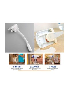 The Magic Tap Automatic Water Dispenser White 6x12x14.5centimeter  - Image 3