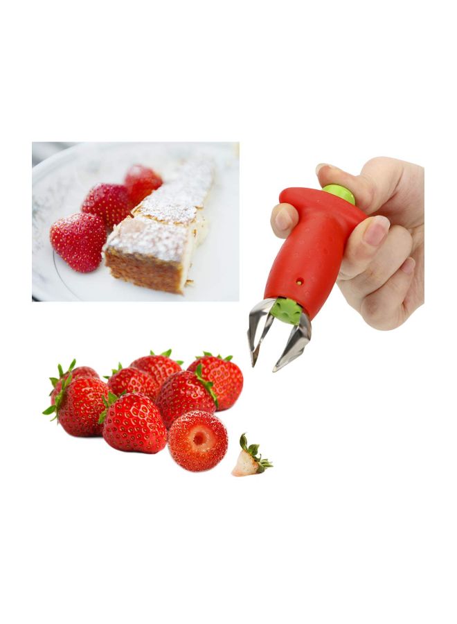 Stem Gem Strawberry Stem Remover Red/Green/Silver 3x9x15centimeter - Image 3