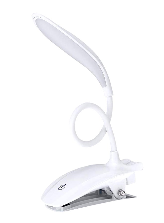 Sunshine Bed Reading Book Night Light Eye Protection Led Table Lamp White 21cm - Image 2