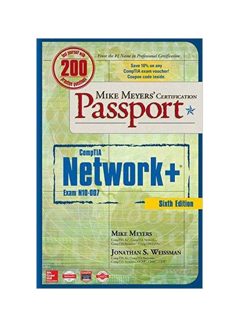 Comptia Network+ Certification Passport Paperback English by Mike Meyers - 43304
