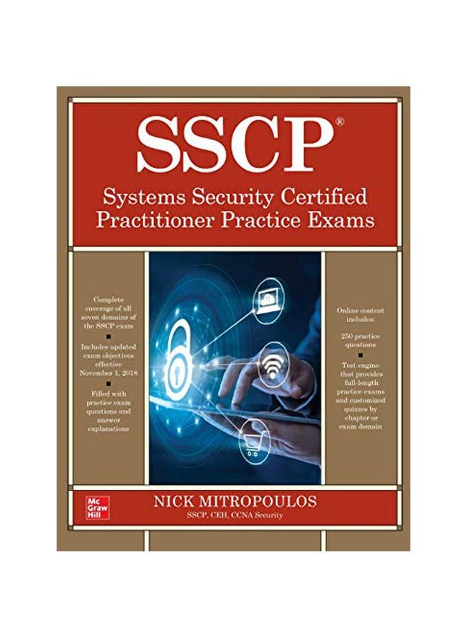 Sscp Systems Security Certified Practitioner Practice Exams Paperback English by Nick Mitropoulos - 25 June 2017