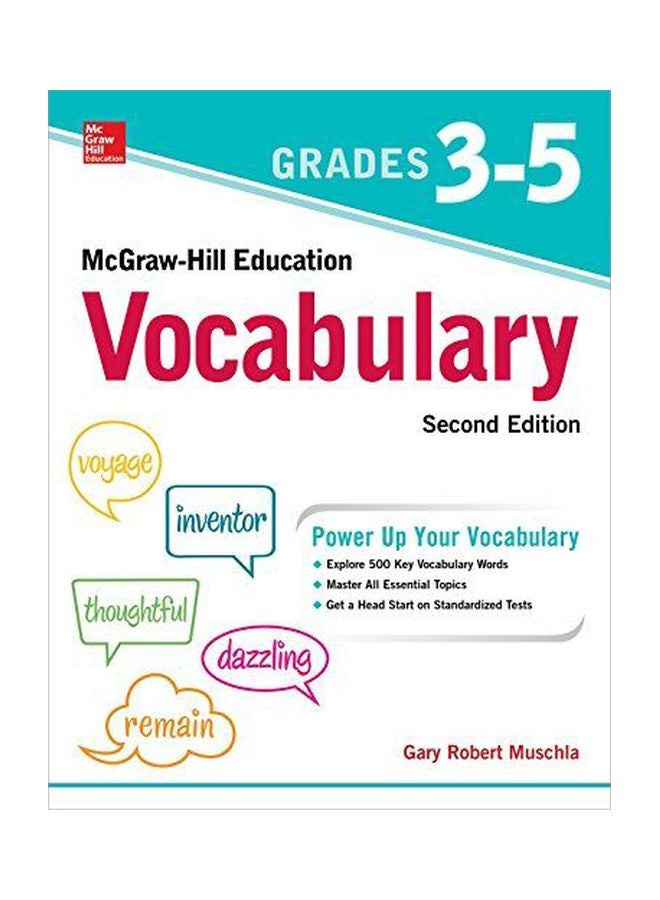 Vocabulary Grades 3-5 Paperback English by Gary Robert Muschla - 10 December 2018