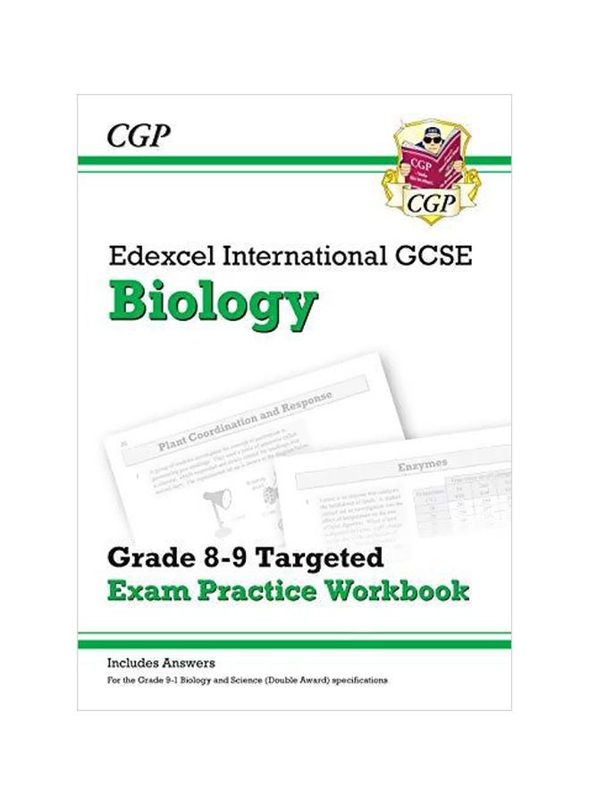 كتاب تدريبي حول امتحان GCSE الدولي في علم الأحياء للصفين الثامن والتاسع من Edexcel