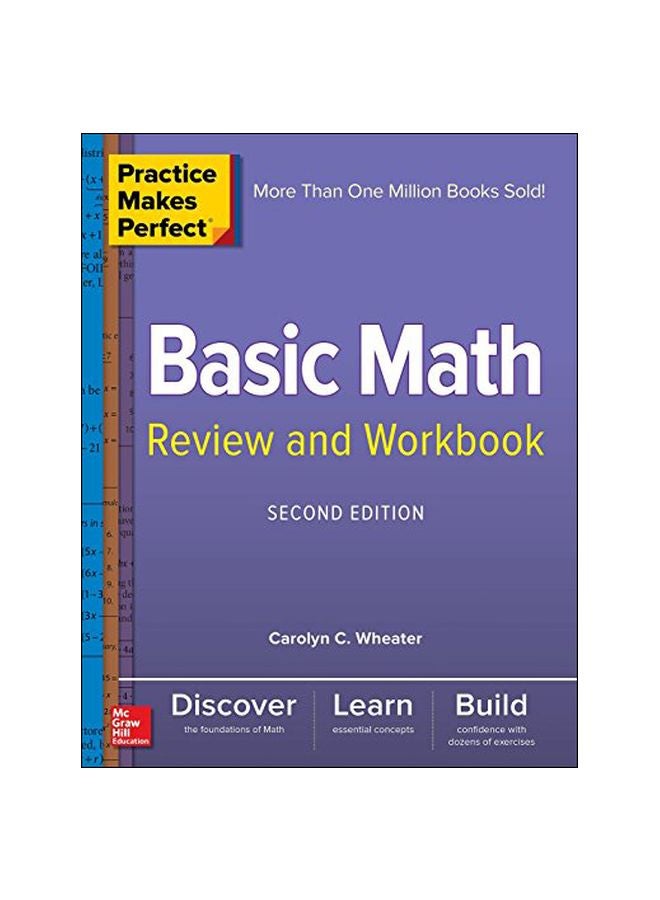 Practice Makes Perfect Basic Math Review Paperback English by Carolyn Wheater - 43509