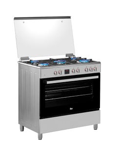 TEKA FS 901 5GE Free Standing Cooker With Gas Hob And Multifunction Electric Oven 40297953 Stainless Steel / Black  - Image 5
