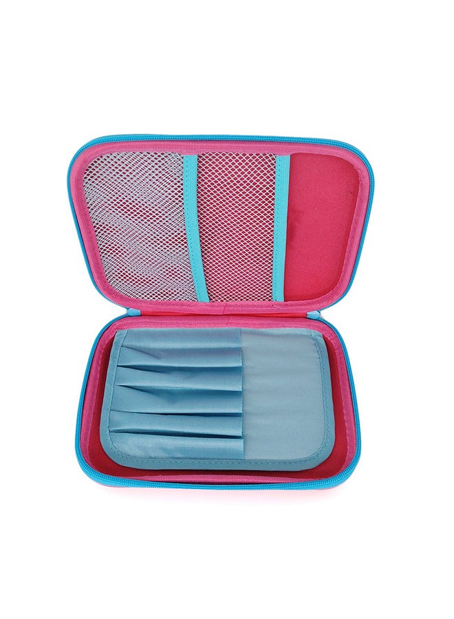 YALONG Cartoon Unicorn Pencil Case Purple - Image 4