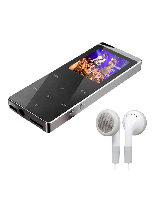 Portable Ultra-Thin Digital MP3 Player With 3.5mm Headphones V6603 Silver  - Image 1