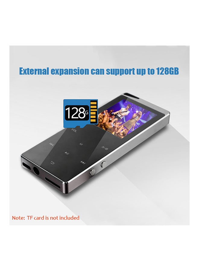Portable Ultra-Thin Digital MP3 Player With 3.5mm Headphones V6603 Silver  - Image 3