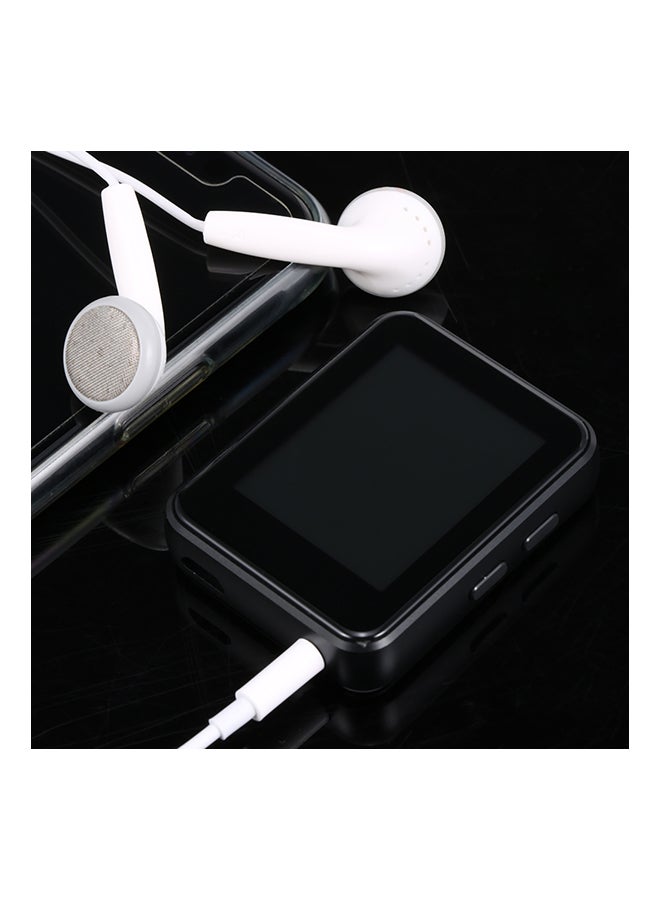 BENJIE - X1 Bluetooth 5.0 Portable Touch Screen MP3 Player With Headphones V6555 Black - Image 1