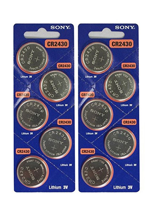 Sony unisex 10-Piece Replacement Lithium Coin Cell Set  - Image 1