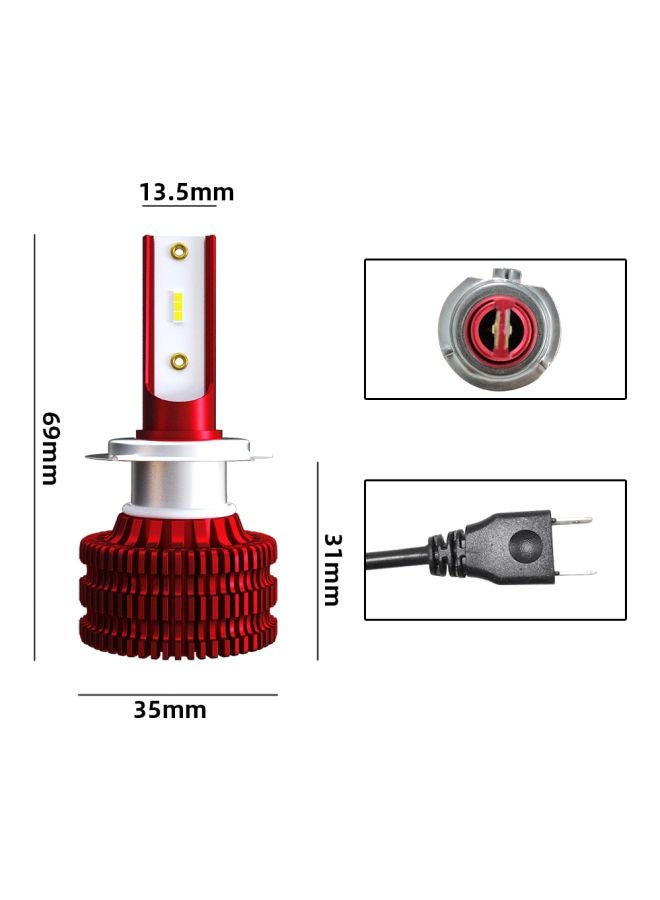 2-Piece Car LED Headlights - Image 2