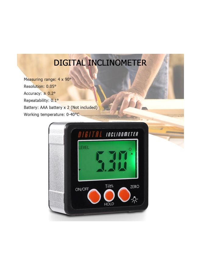 Digital Inclinometer Magnetic Base Measuring Tool