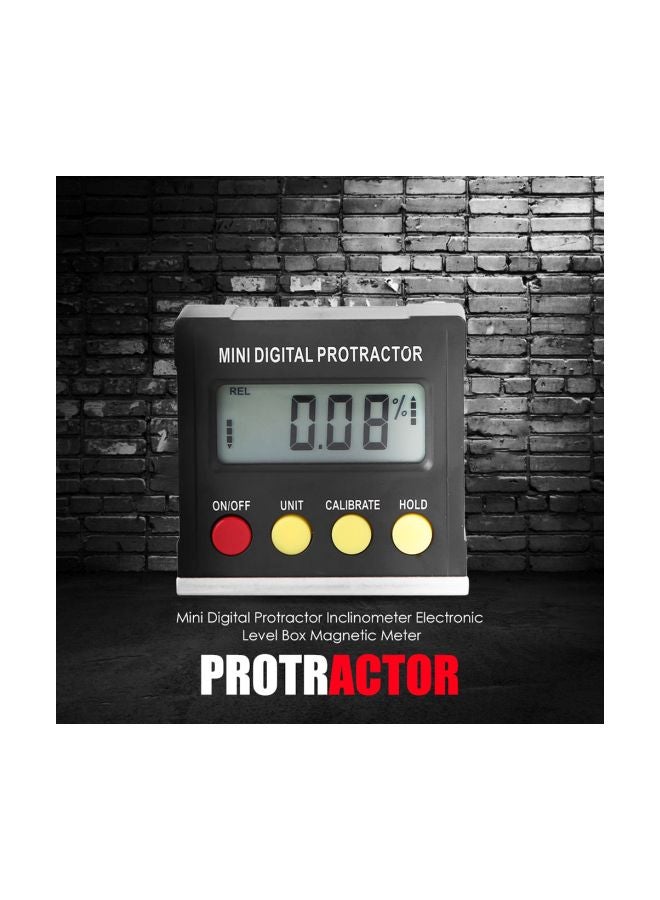 Generic - Mini Digital Protractor Measuring Tool Black - Image 1